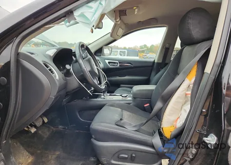 2017 Nissan Pathfinder S из США, поврежденный, VIN 5N1DR2MM0HC680018